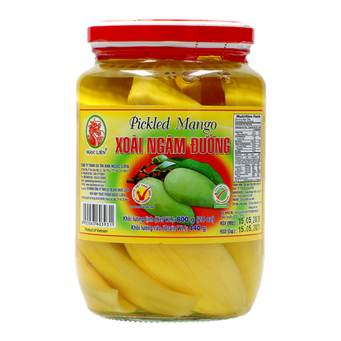 Eingelegte Mango Ngoc Lien 800g - Xoài ngâm đường