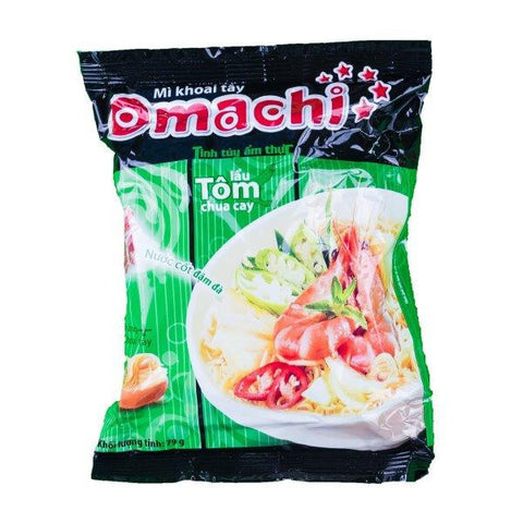 Omachi Instantnudeln Garnelen 80g - Mì ăn liền Omachi tôm chua cay