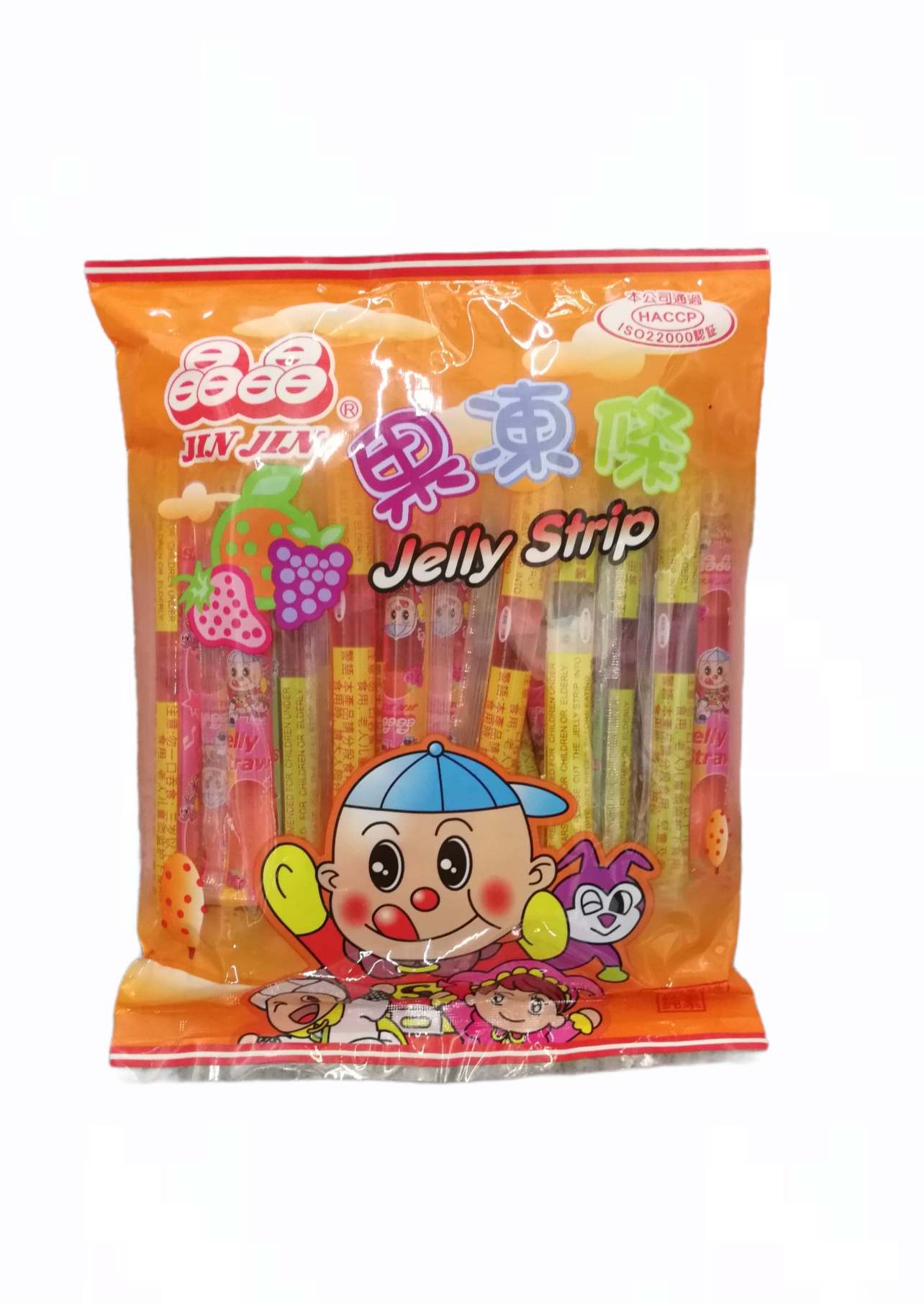 Fruchtgummi Sticks - Fruit Jelly Sticks - Thạch que hoa quả 470g Jin Jin
