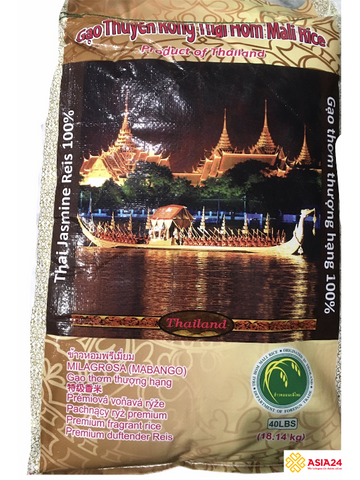 Thai Premium Reis 18kg Hom Mali 2021- Gạo Thuyền Rồng 2021