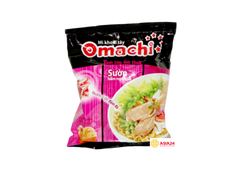 Instantnudeln Omachi Schweinerippchen Geschmack  80g - Mì ăn liền Omachi sườn hầm ngũ quả
