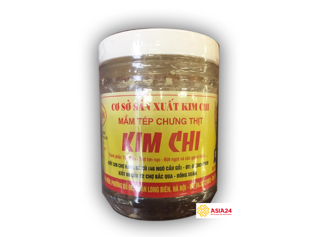 Schweinefleischeintopf mit fermentierter Garnelenpaste - Mắm tép chưng thịt Kim Chi ăn liền 454g