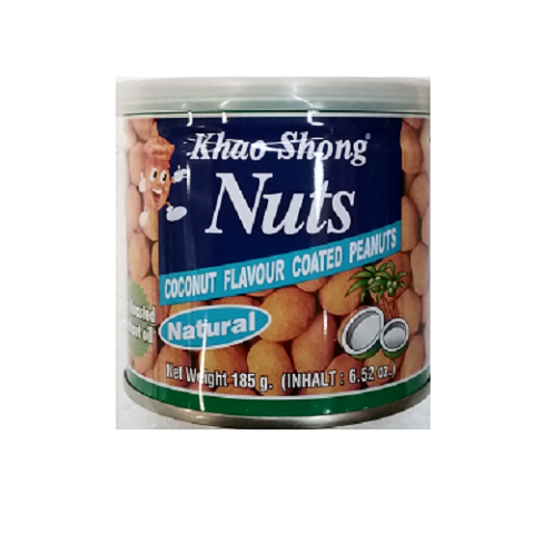 Erdnuss mit Kokosnuss Geschmack 185g Khao Shong- Đậu Phộng hương dừa Thái 185g
