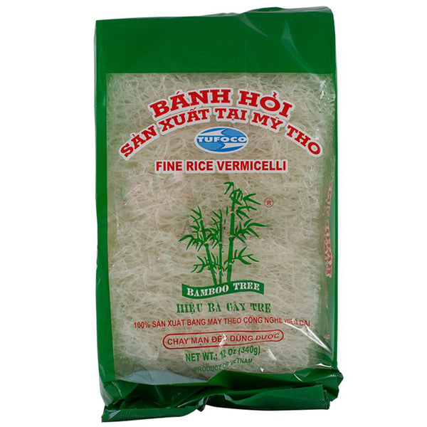 Reisnudeln Fein Rice Vermicelli 3 Bambus My Tho 340g - Bánh hỏi 3 cây tre 340g