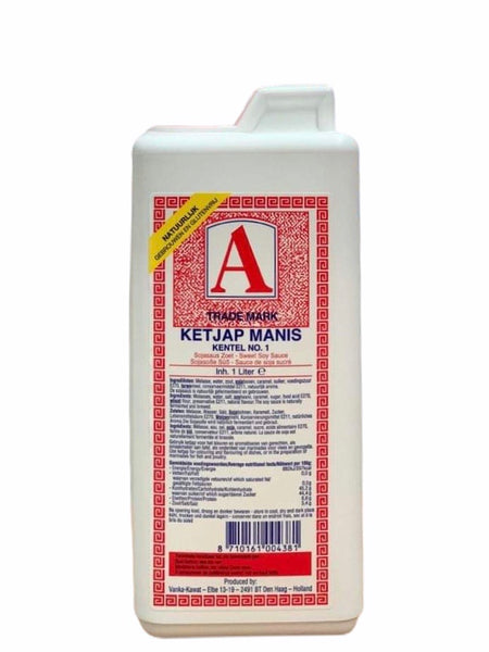 Ketjap Manis Sojasauce sweet 1 Liter- Xì dầu đậm đặc ngọt 1 Lit