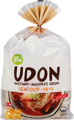 Udon Nudeln, Meeresfrüchte 3 Portionen 690g ALLGROO- Mì Udon Hải sản suất 3 phần 690g ALLGROO