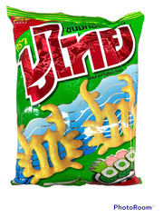 Wheat & tapioka crispy snack seaweed - Chip mực rong biển 60g Puthai