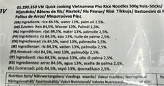 Vietnamesische Reisbandnudeln - Phở khô nấu nhanh 300g Kim Bôi