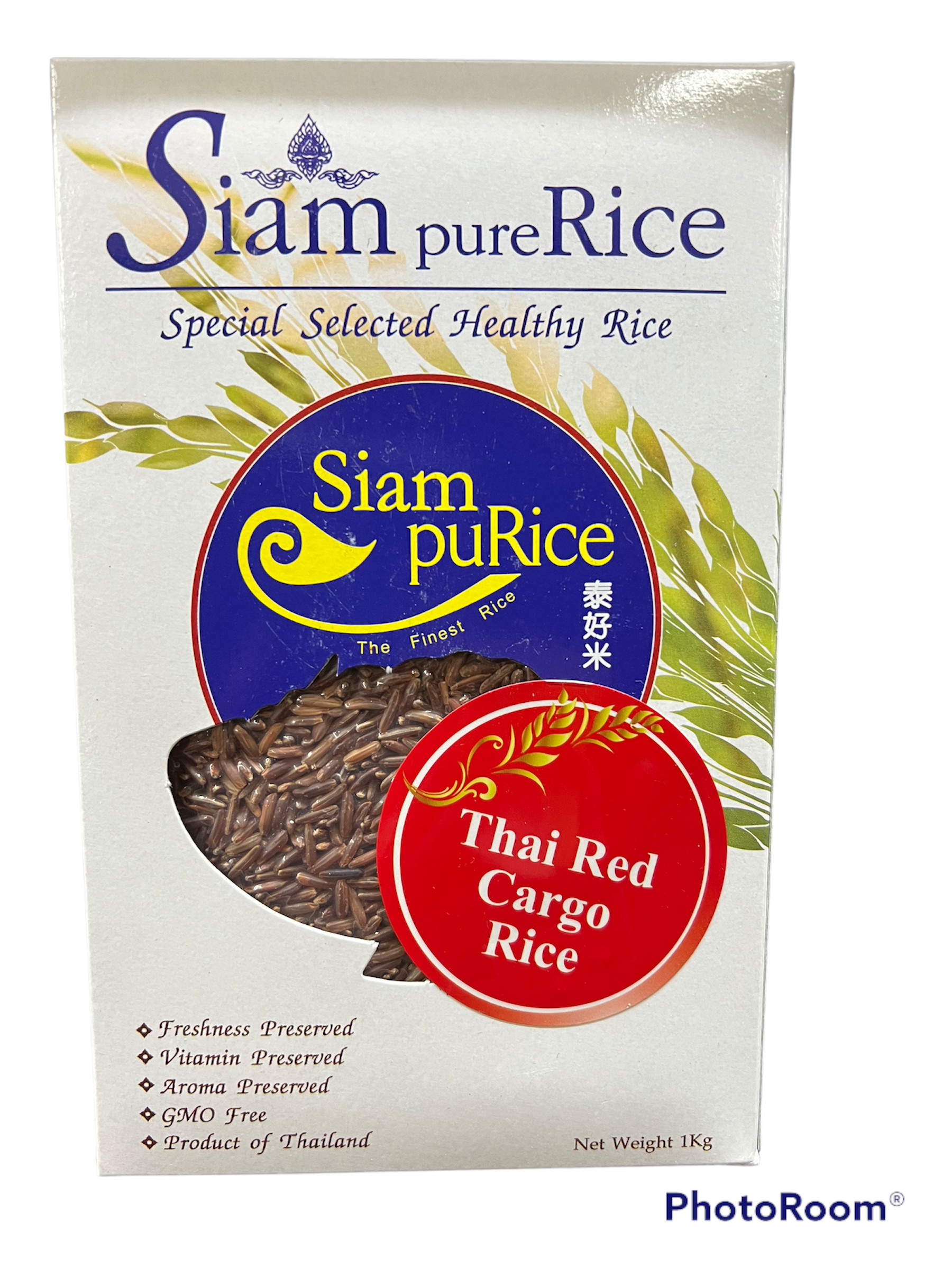 Thai Langkorn roter Reis - Gạo đỏ 1kg Siam Pure