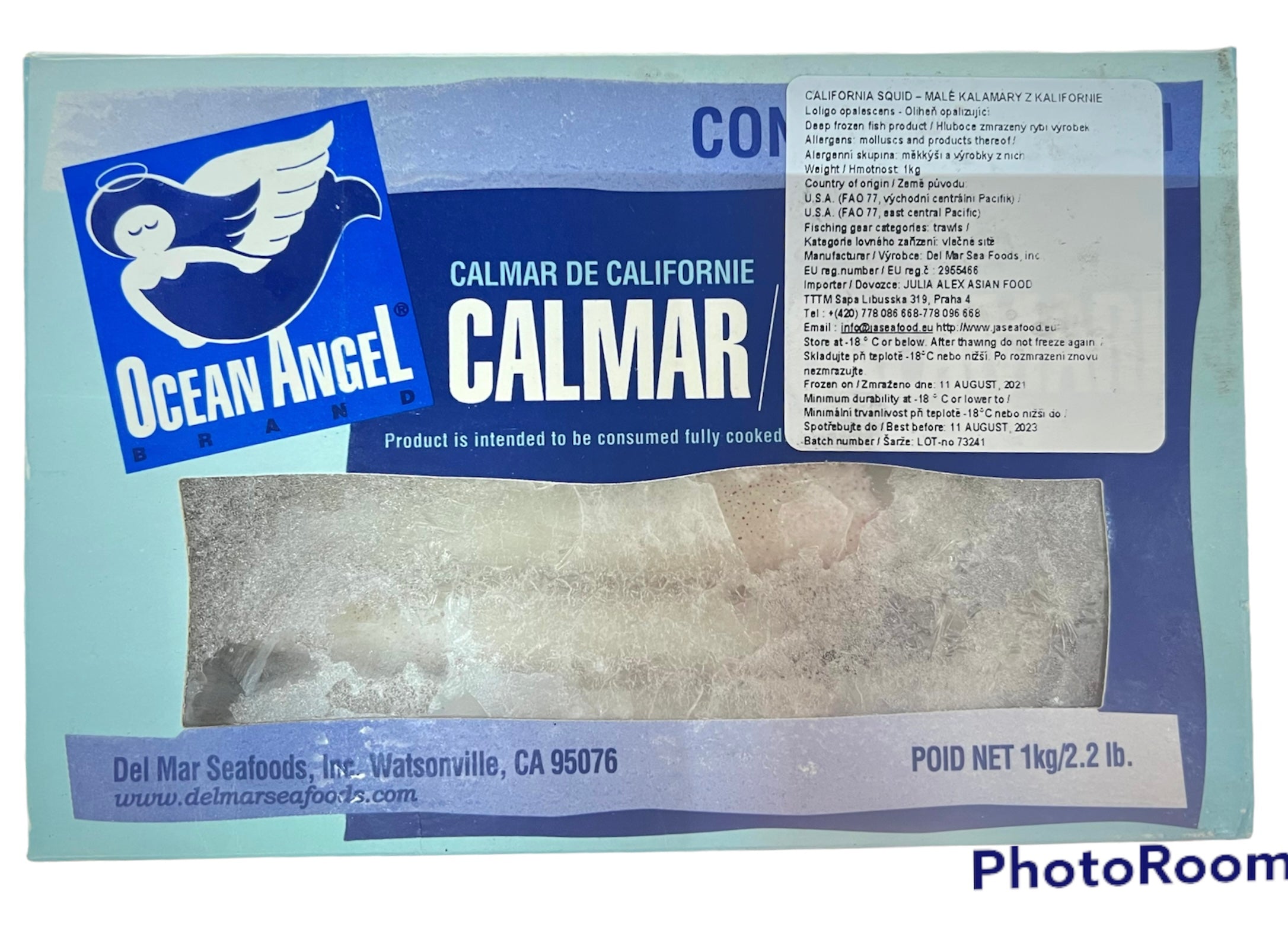 Kalifornische Tintenfisch - Mực Mỹ 1kg Calmar Ocean Angel