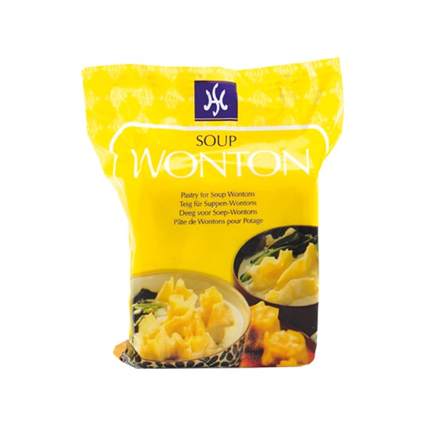 Tiefgekühlte Teigblätter für Wan Tans Soup 500g- Lá vằn thắn làm súp 500g