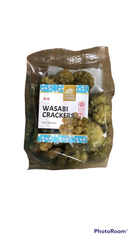 Wasabi Reiscrackers - Bánh gạo vị Wasabi 125g GOLDEN TURTLE