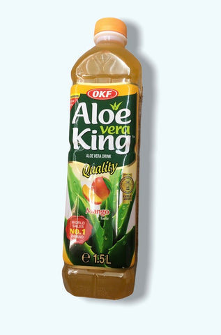 OKF Aloe Vera Mango 1,5l - Nước nha đam vị xoài 1,5l