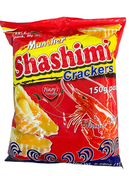 Muncher Shashimi Crackers - Bimbim shashimi 150g W.L