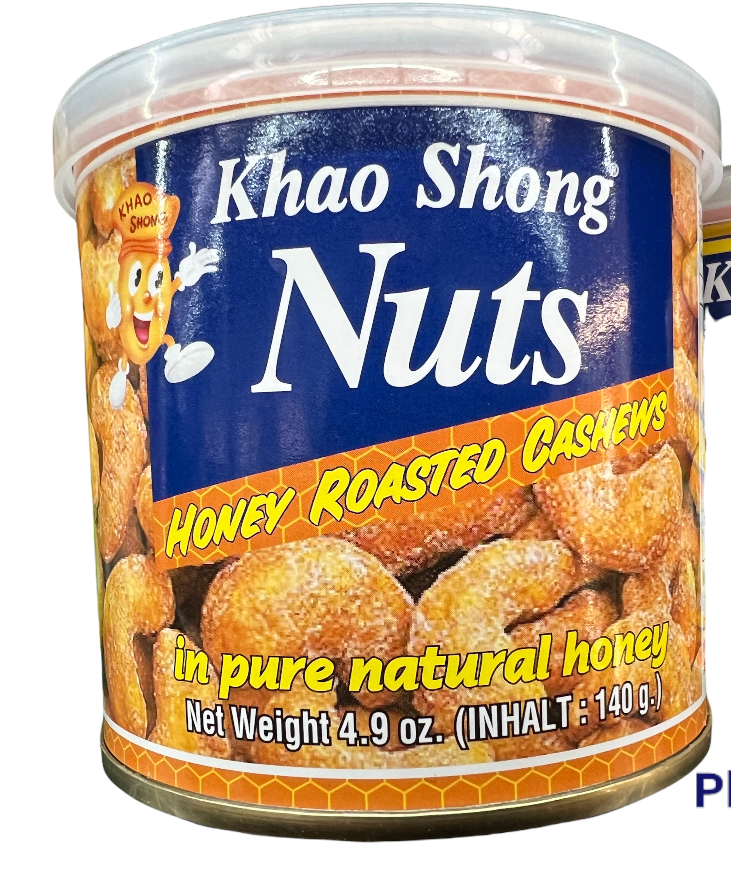 Cashewkerne mit Honig, überbacken, geröstet - Hạt điều rang mật ong 140g KHAO SHONG
