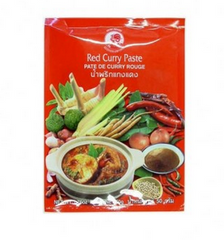 Rote Curry Paste - Gia vị bột cà ri đỏ 50g Cock Brand
