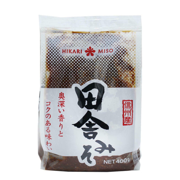 Fermentierte Sojabohnenpaste Miso rot HIRAKI 400g - Tương đậu nành lên men Miso đỏ (đen) HIKARI 400g