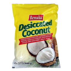 Getrocknete Geriebene Kokosnuss Renuka 500g - dừa nạo khô (rắc bánh) 500g