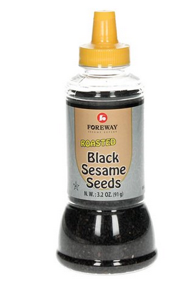 Schwarzer Sesam, geröstet-Vừng đen chiên 91g Foreway